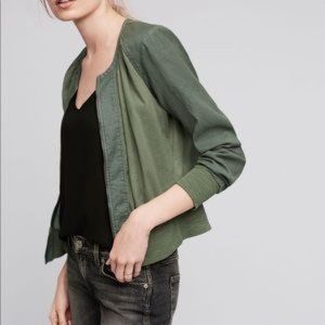 Hei Hei Hilltop Ruched Bomber jacket